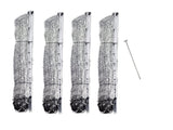 4 Rolls of 35 inch Sheep and goat Net and 3 foot Ground Rod from Gallagher Electric Fence