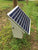 Complete Solar Fence Charger shock box kit mounted along electric fence