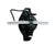 Gallagher G626044 electric fence insulator in black color on white background