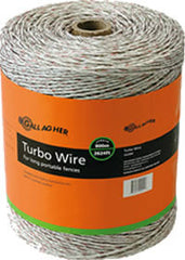 Gallagher 656' White Turbo Fence Wire - Gallagher Electric Fence
