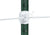 Gallagher Wide Jaw Pinlock T-Post Fence Insulators 1500 Pack - Gallagher Electric Fence