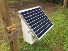 Solar Fence Charger Conversion / 50 Watt - Gallagher Electric Fence