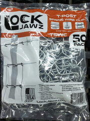 Lock Jawz UNIVERSAL T-POST SPRING WIRE CLIP