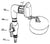 Lapp Single Hole Energy Free Waterer replacement valve parts