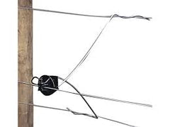 Gallagher 12"Offset Pinlock Electric Fence Insulators