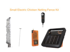 Kit de red solar para gallinas Gallagher de tamaño pequeño para principiantes