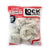 White Lock Jawz T-Post Insulator 25 Pack for Electric Fence