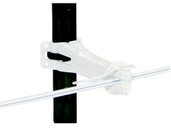 Gallagher White Multi-Post Offset Pinlock Fence Insulators 1100 Pack - Gallagher Electric Fence