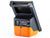 Back of a Gallagher S200 Solar electric fence Charger with knobs and controls