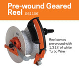Gallagher Pre-wound Geared Reel with Turbo Wire - Gallagher Electric Fence
